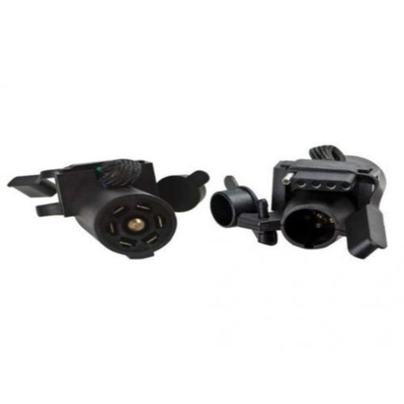 Trailer Vehicle Connector to 4-Way or 5-Way Flat or 6-Way Round Adapter fits Trailer & Towing Trailer Adapters & Connectors