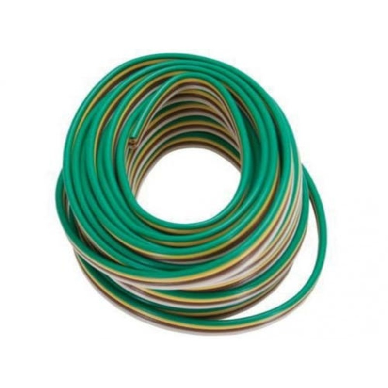 Trailer Wire Bonded 4-Wire 14 AWG x 25' Length fits Trailer & Towing Trailer Wiring