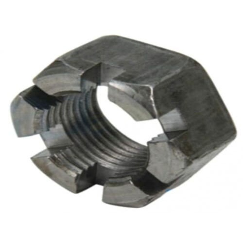 Castle Nut - 7/8" fits New Holland TG210 TG230 TG255 TG285 fits International 26963R1 fits Case IH 7110 fits Mahindra 000427645