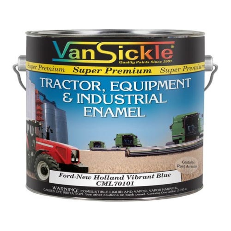Ford-New Holland Vibrant Blue Tractor Gallon fits Paint Ford New Holland fits Ford 86109142DS