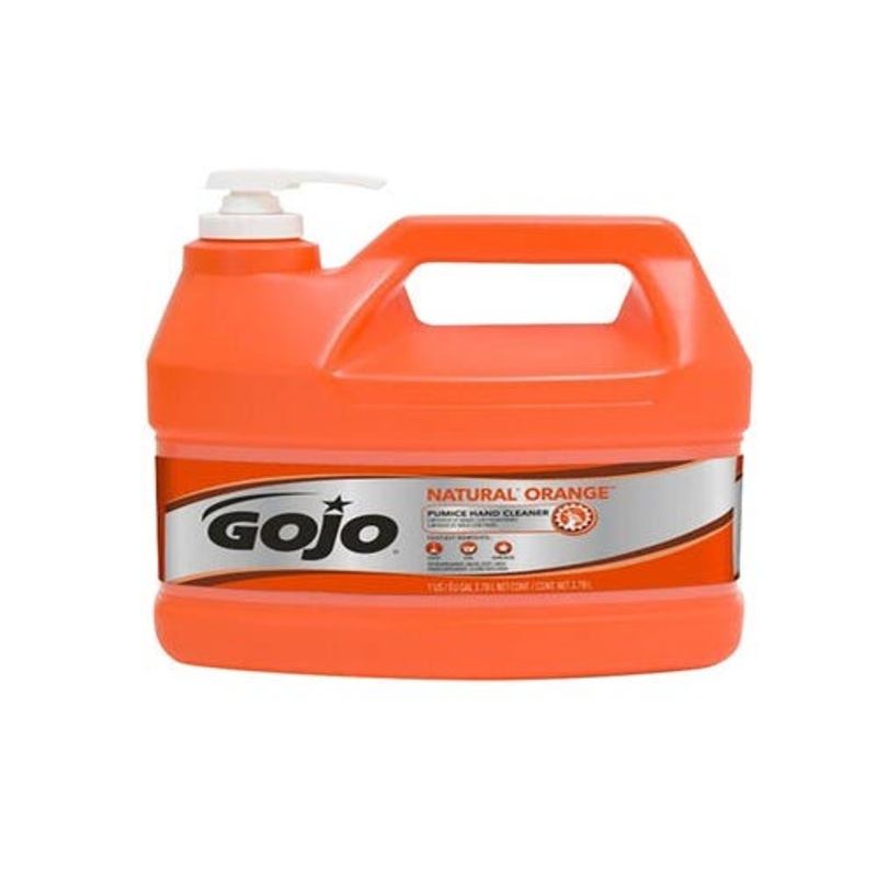 GOJO Natural Orange Pumice Hand Cleaner 1 Gallon fits Shop Towels / Cleaners Hand Cleaner