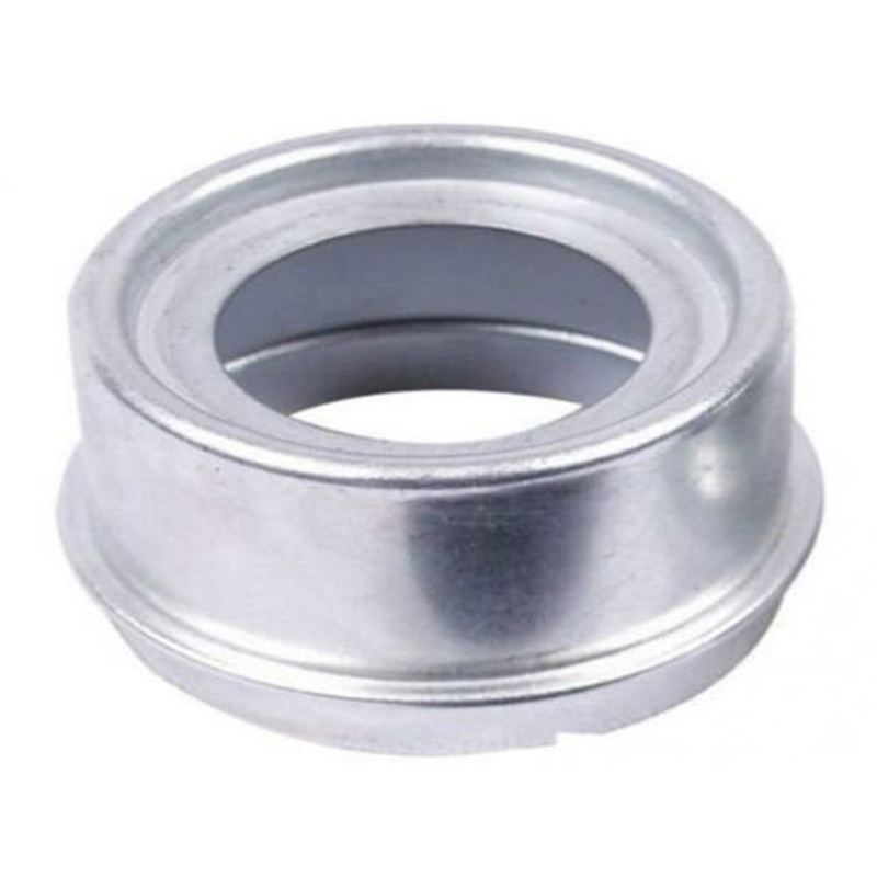 Trailer Axle EZ Lube Drive-in Grease Cap w/Plugs 2.44" 2 Pack fits Trailer & Towing Trailer Bearings & Hub Kits