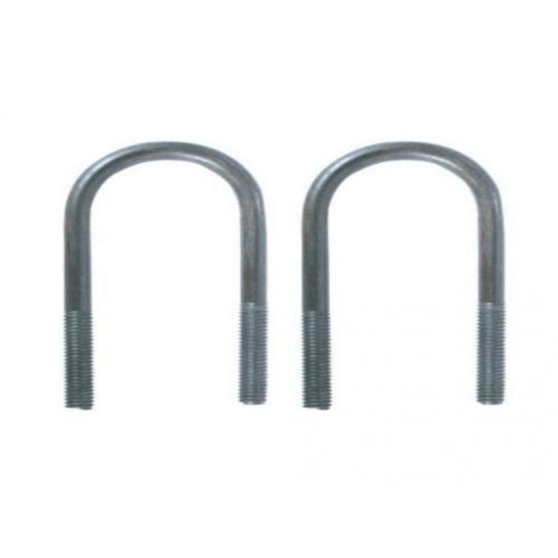 Trailer Axle U-Bolt w/Nuts 2-3/8" x 5-1/2" x 1/2" 2 Pack fits Trailer & Towing Trailer Hardware