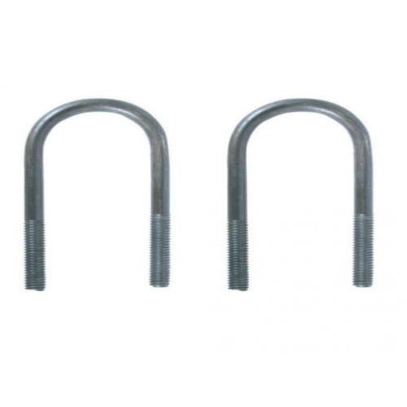 Trailer Axle U-Bolt w/Nuts 3" x 7" x 1/2" 2 Pack fits Trailer & Towing Trailer Hardware