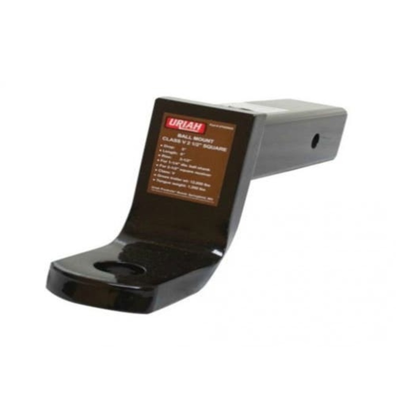 Trailer Hitch Insert Heavy Duty 1-1/4" Ball Mount 5" Drop fits Trailer & Towing Trailer Hitch Receivers