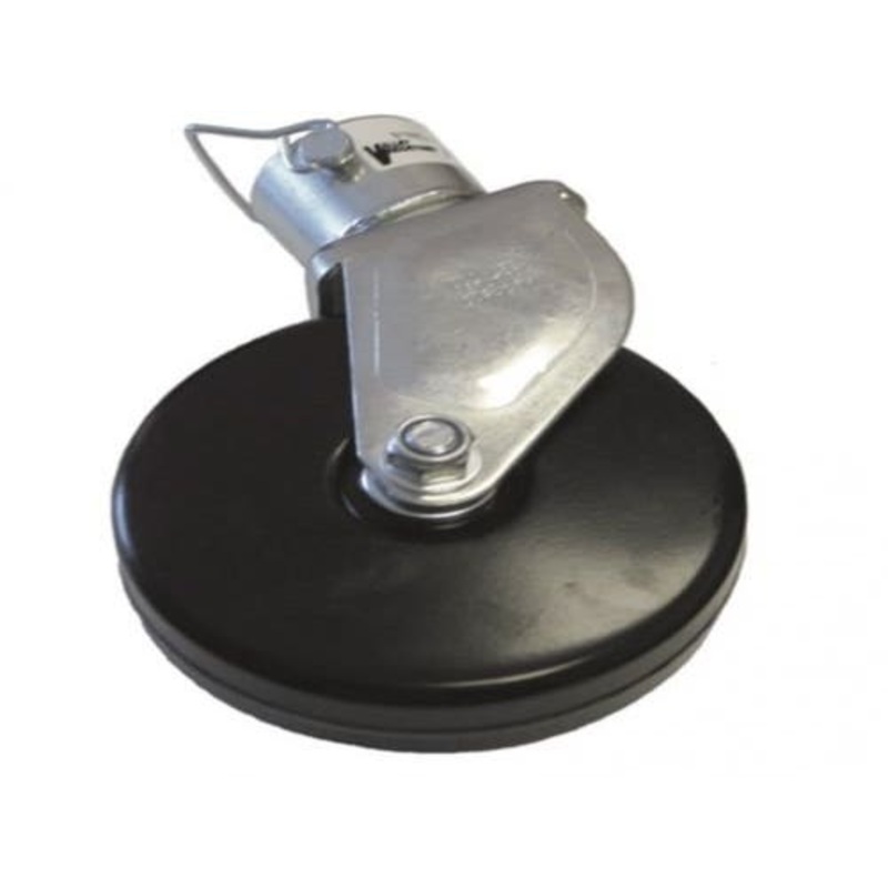 Trailer Jack A-Frame Wheel Assembly w/Pin Steel fits Trailer & Towing Trailer Jacks