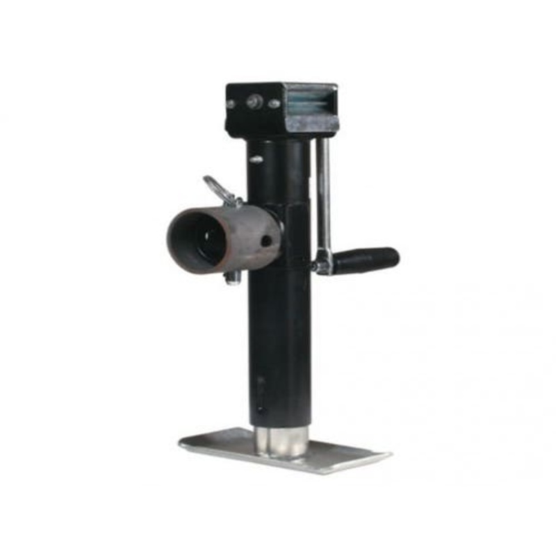 Trailer Side Wind Jack with Zerk Fitting 10" - 5,000 lb. fits Trailer & Towing Trailer Jacks