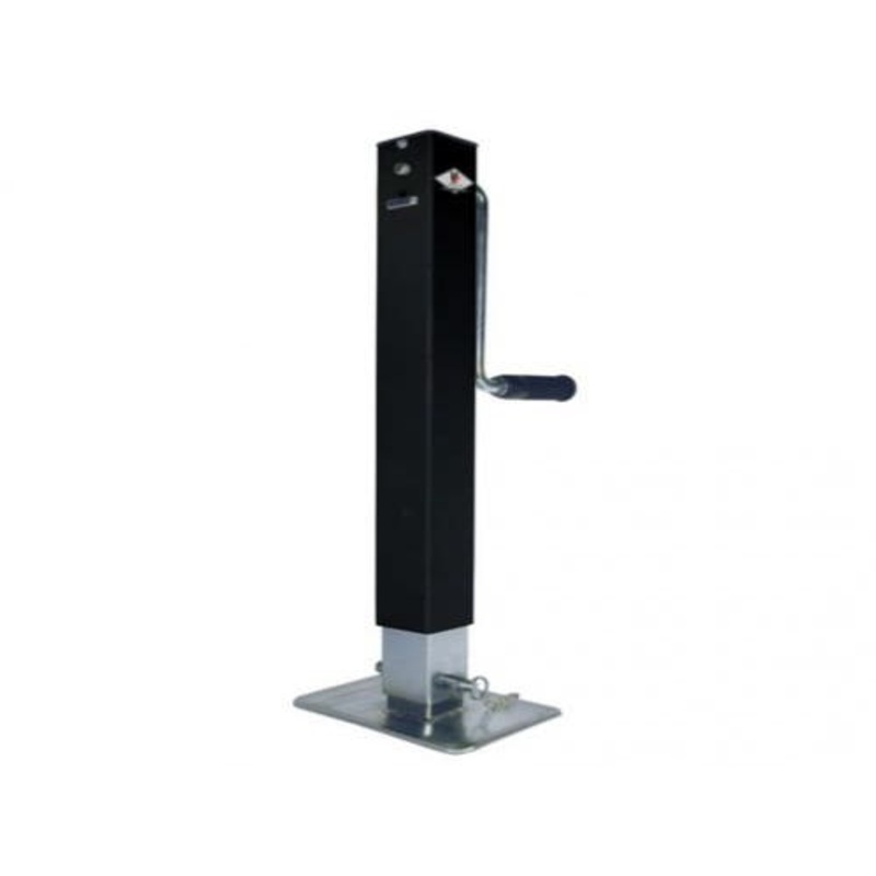 Trailer Side Wind Square Tube Jack with Zerk Fitting - 7,000 lb. fits Trailer & Towing Trailer Jacks