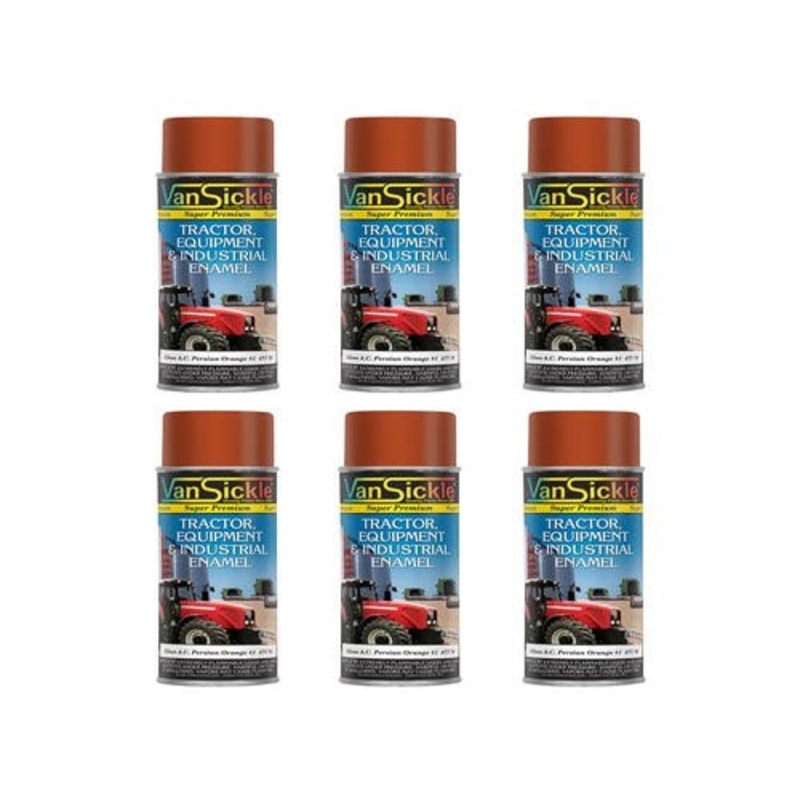 Allis Chalmers Persian Orange Tractor Aerosol 6-Pack fits Paint Allis Chalmers