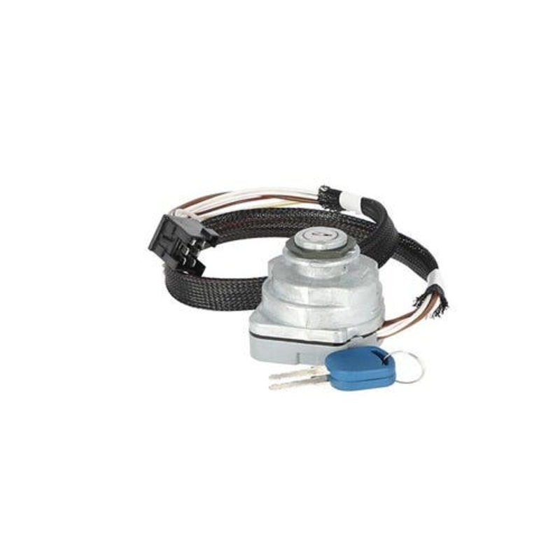 Ignition Switch fits New Holland T6030 T6050 T6070 TM120 TM125 TM130 TS90 TS100 TS110 TS115 87561528 fits Ford F0NN11N501AA fits Case IH 87561528