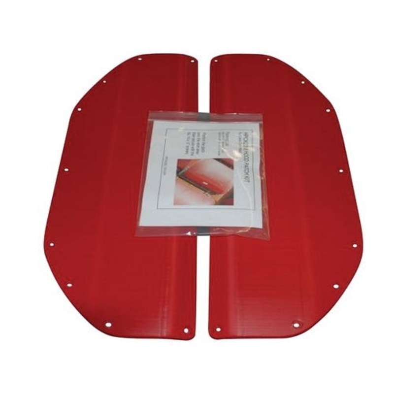 Patch Kit - Poly Hood fits Case IH 2206 2208 2212 2406 2408 2412 2606 2608 2612 3206 3208 3212 3406 3408 3412 4406 4408 4412