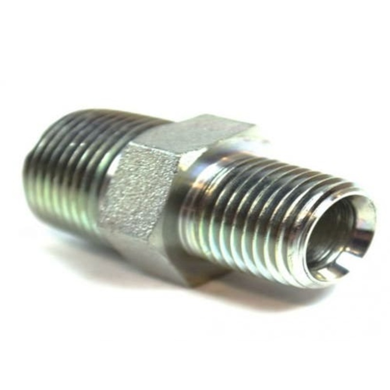 Brennan 5404-12-08 Hydraulic Male Hex Nipple 3/4" Male NPT 1/2" Male NPT