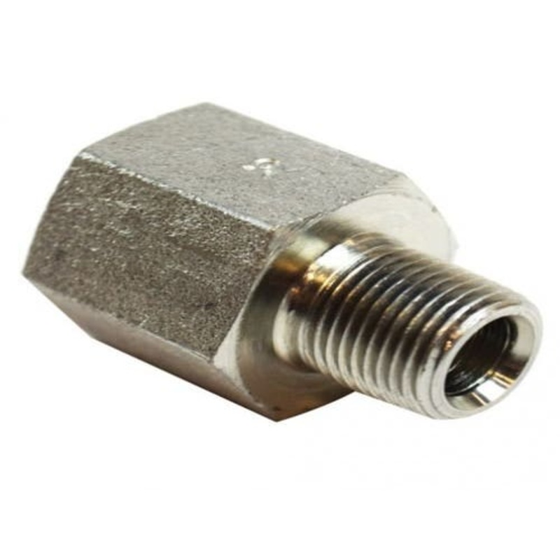 Brennan 5405-06-08 Hydraulic Reducing Adapter 3/8" B-TH 1/2" A-TH
