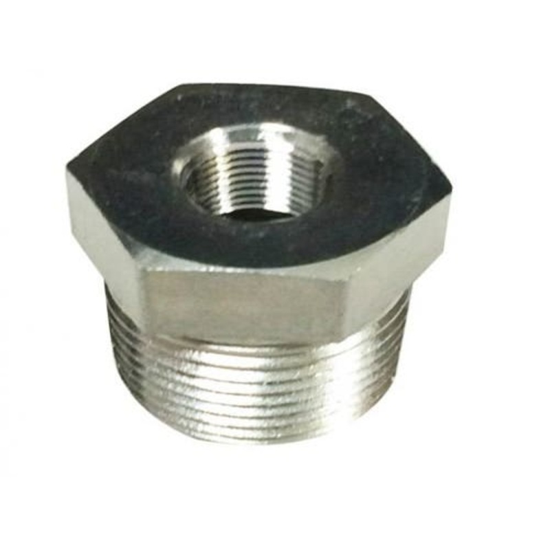 Brennan 5406-08-06 Hydraulic Bushing 1/2" Male NPT 3/8" Female NPT
