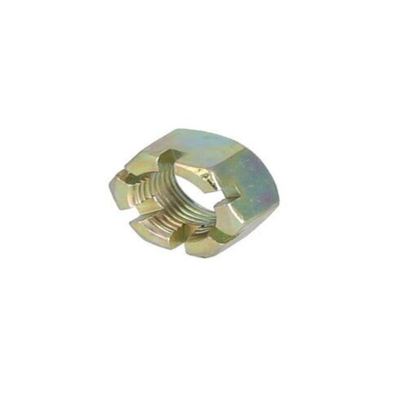 Castle Nut - 3/4" UNF fits John Deere 2030 2040 2350 2355 2555 14H1086 fits Massey Ferguson 353928X1 fits Ford 35473S36 fits Case IH 427639