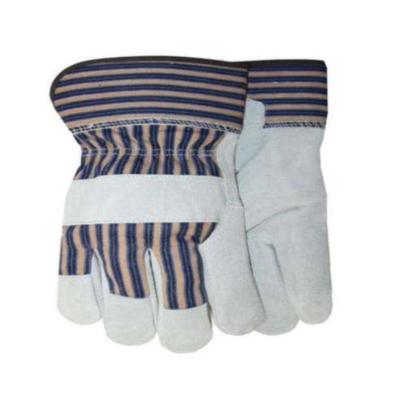 Gloves - Heavyweight Suede Leather Palm Extra Large fits Workwear Gloves
