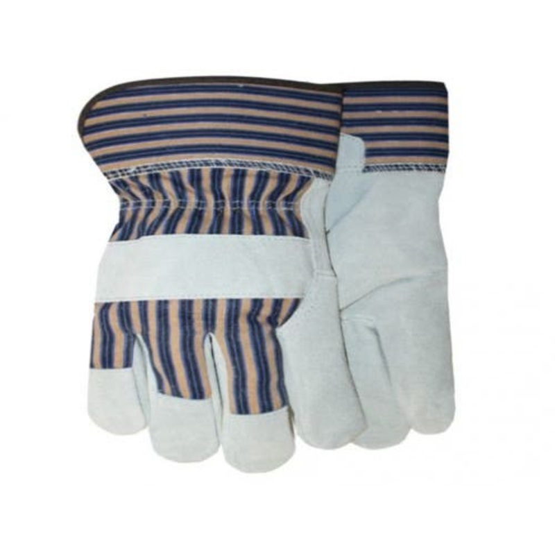Gloves - Heavyweight Suede Leather Palm Medium fits Workwear Gloves