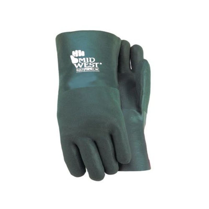 Gloves - PVC Coated Chemical Medium fits Workwear Gloves