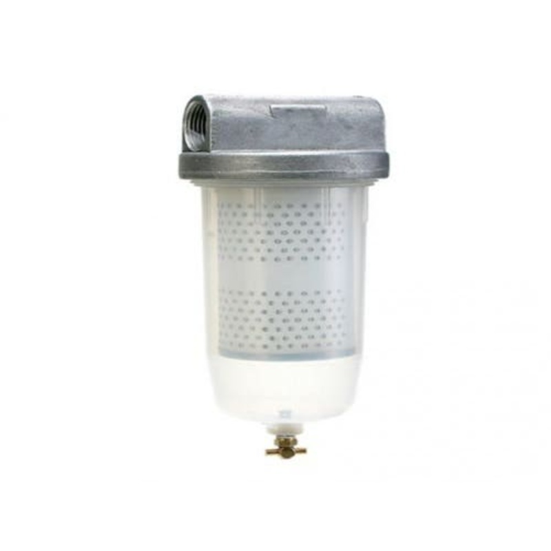 GROZ Fuel Filter High Flow 10 Micron 1" NPT Female fits Pumps, Hoses, Nozzles, Filters Fuel Filters