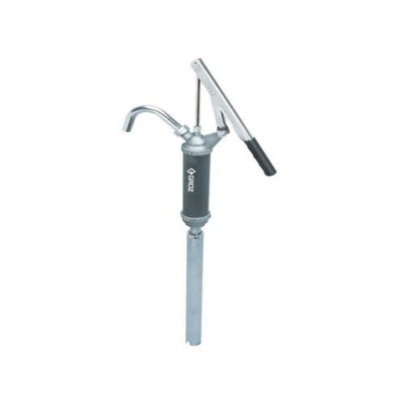 GROZ Lever Action Barrel Pump w/ 1-1/2" and 2" Bung Adapter 15-55 Gallon Drums fits Pumps, Hoses, Nozzles, Filters Transfer Pumps