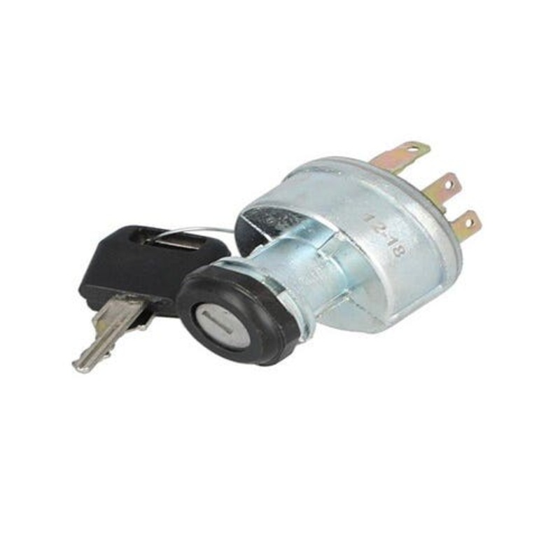 Ignition Switch fits John Deere 4050 4230 4440 3020 4020 AR58126 fits New Holland 282775A1 fits Case D134737 fits Case IH D134737