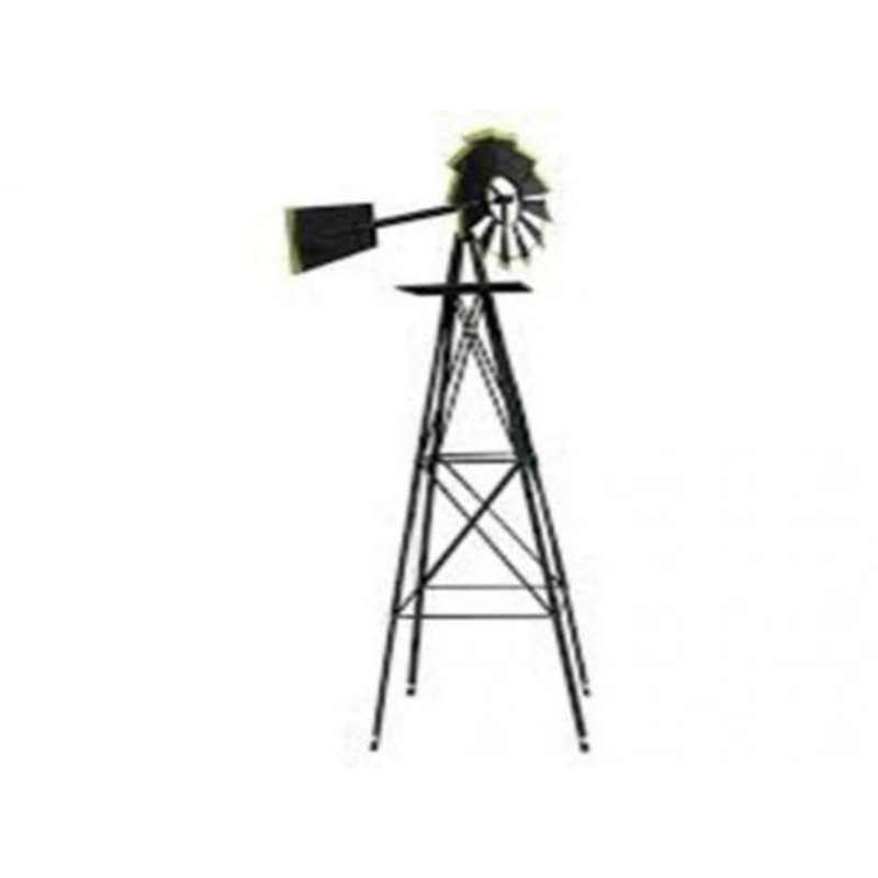 Windmill Decorative Black/Gold 8' fits Windmills No Model Category