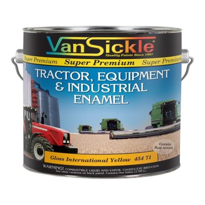 International Yellow Tractor Gallon fits Paint International