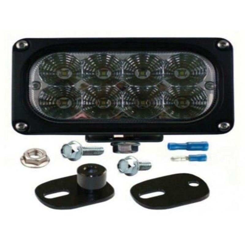 LED Work Light - 40W Rectangle Flood Beam fits Kubota M6040 M7040 M8540 M6040 M7040 M8540 M6040 M7040 M8540 M8540 M7040 M7040 M8540 M8540 3C581-75913
