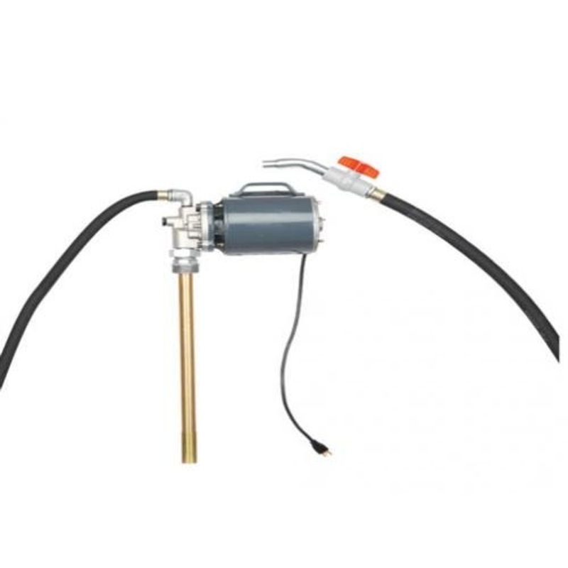 GROZ Transfer Oil Pump Regular Flow 12V DC 1/2 HP 39 Amp 3.5 GPM fits Pumps, Hoses, Nozzles, Filters Transfer Pumps