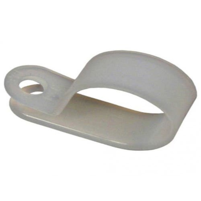 Nylon Cable Clamps - 22 Pack Assortment fits Wiring, Relays, Switches Clamps