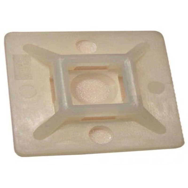 Wiring. Adhesive Backed Tie Wrap Mounts 1 1/8" Square 12 Pack fits Wiring, Relays, Switches Cable & Wire Ties
