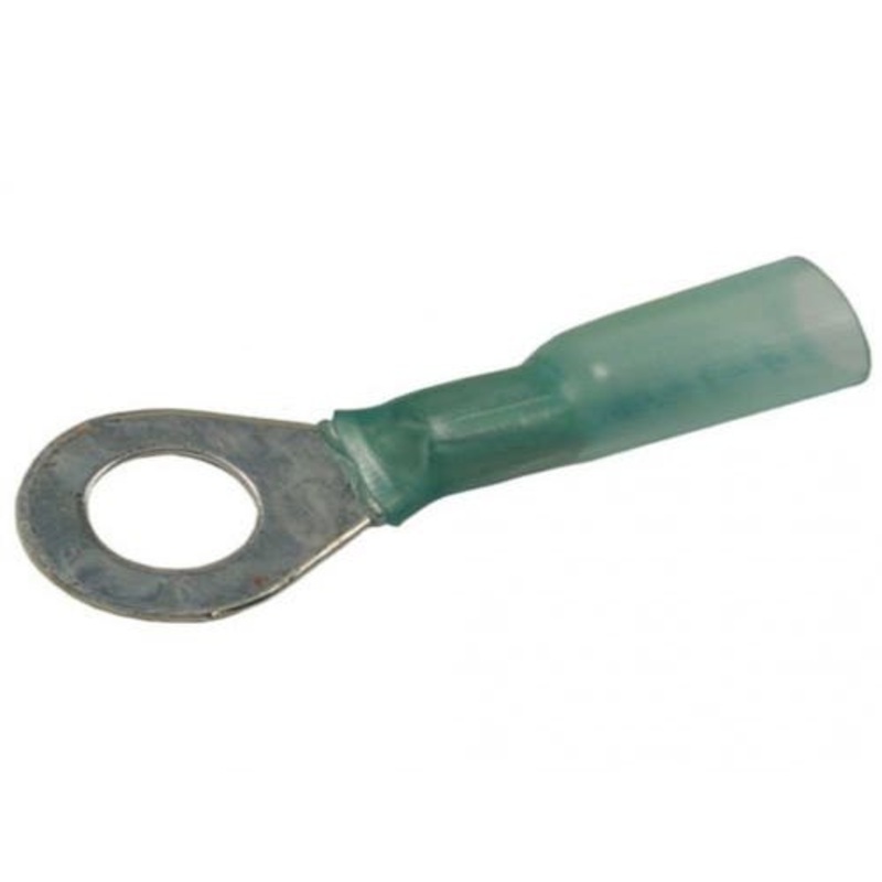 Wiring Terminal Crimp & Heat Shrink 5/16" Ring 16 14 AWG 5 Pack fits Wiring, Relays, Switches Terminals