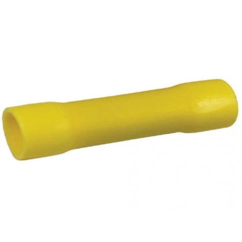 Wiring Vinyl Butt Connector 12-10 AWG 14 Pack fits Wiring, Relays, Switches Terminals