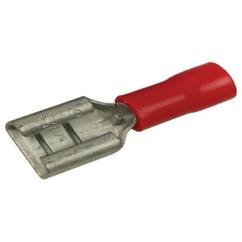 Wiring Vinyl Female Quick Connect 22 16 AWG 18 Pack fits Wiring, Relays, Switches Terminals
