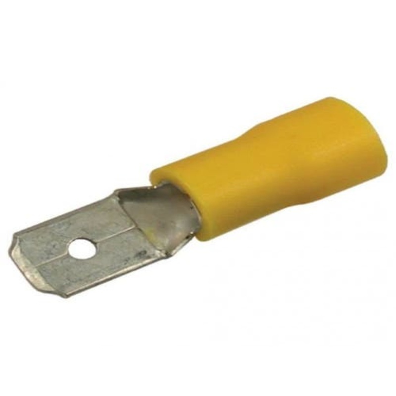 Wiring Vinyl Male Quick Connect 12 10 AWG 15 Pack fits Wiring, Relays, Switches Terminals