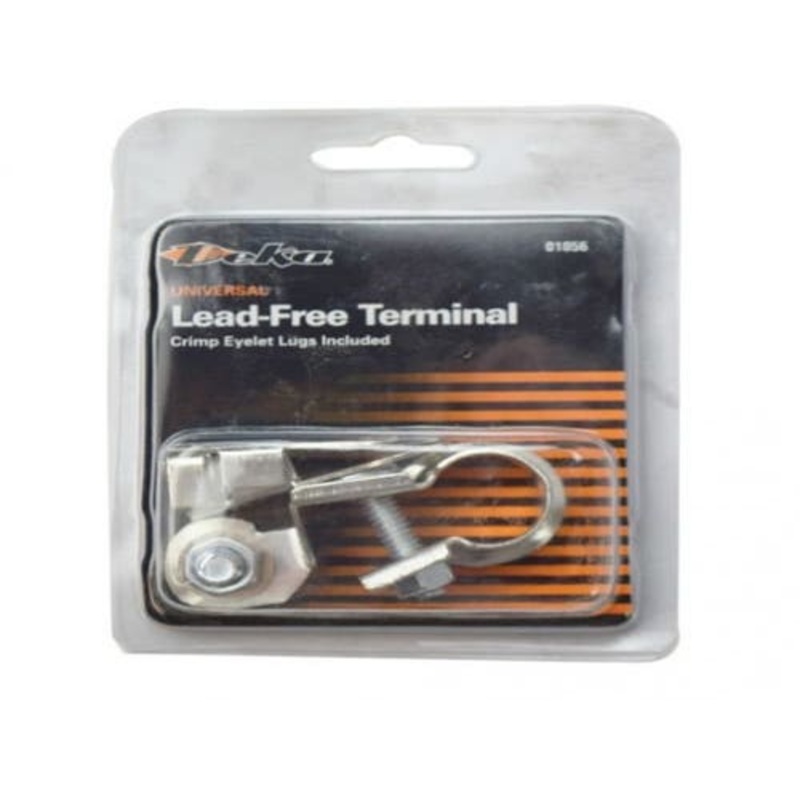 Battery Free Top Post Terminals 5/16" Stud Lead