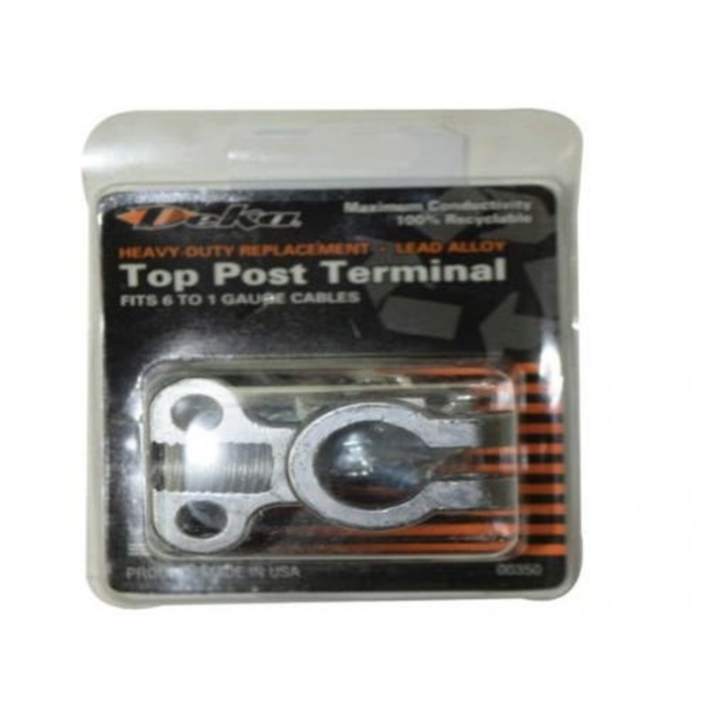 Battery Heavy Duty Top Post Terminal 6 1 Gauge Cables