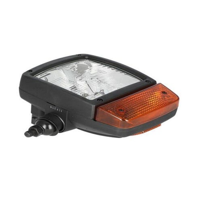 Hella - Headlight Assembly 12V Halogen - Left Hand fits John Deere 9120 9220 9230 9320 9320T 9330 9420 9420T 9430 9520 9520T 9620 9620T 9460RT AZ54038