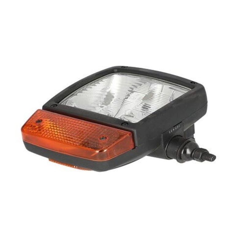 Hella - Headlight Assembly 12V Halogen - Right Hand fits John Deere 9120 9220 9230 9320 9320T 9330 9420 9420T 9430 9520 9520T 9620 9620T AZ54037