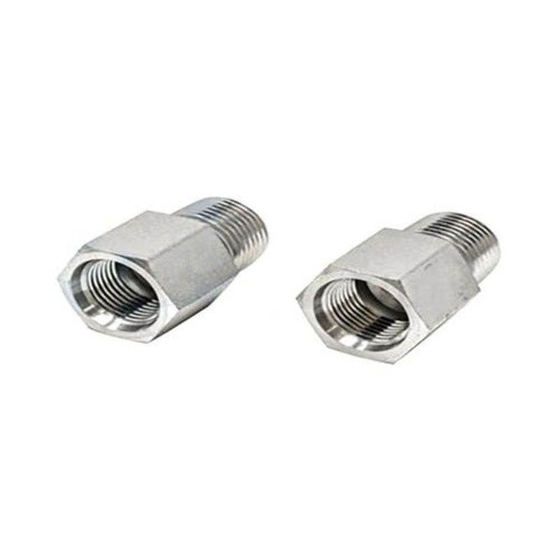 Hydraulic Adapter Solid Straight 3/4" Female ORB to 1/2" Male NPT 2 Pack fits Hydraulics 2H118M-120RF A-43A13