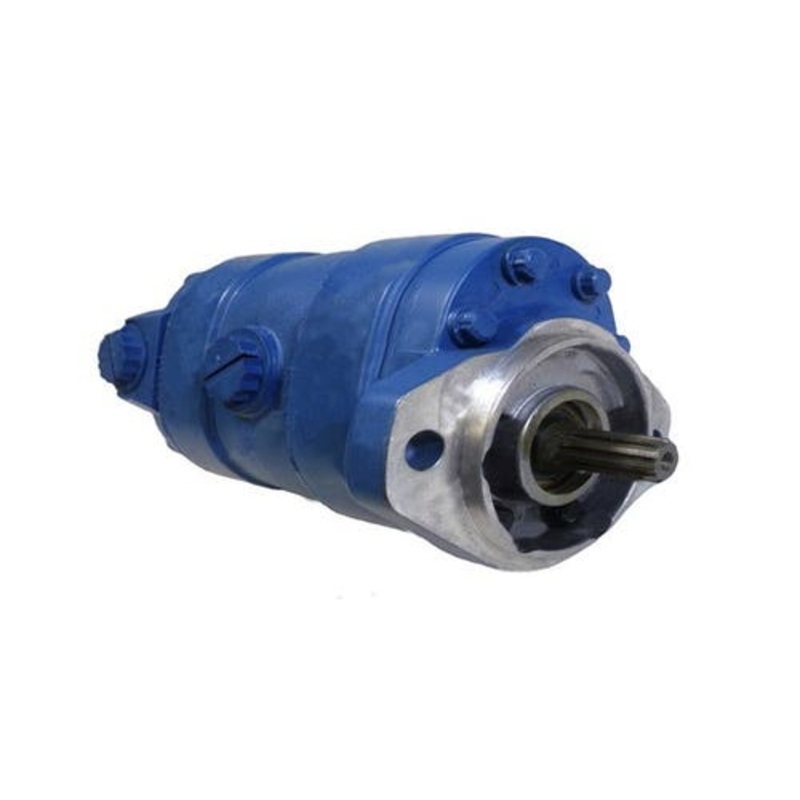 Hydraulic Pump Double Gear fits Case 1835B 1845B D121753 291745A1 25389-RAA
