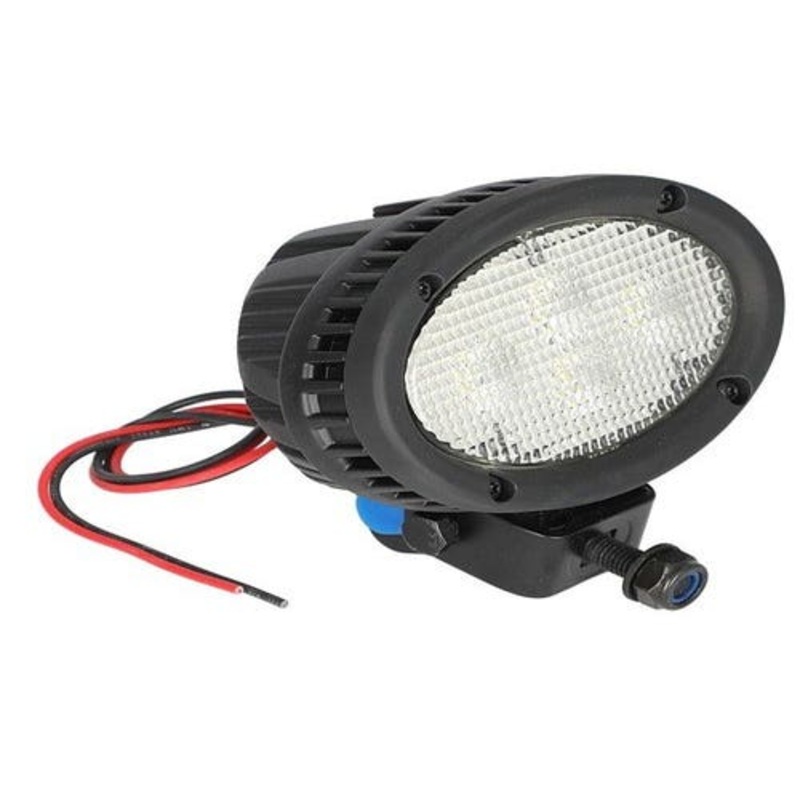LED Work Light - TYRI 26W Pedestal Mount Oval Flood Beam