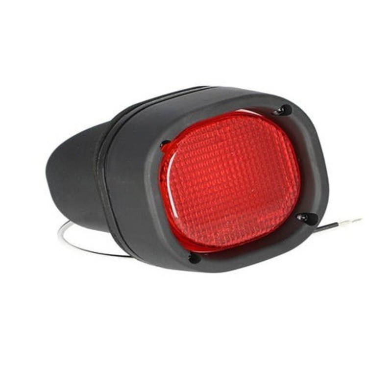 Tail Light - TYRI 25W,Halogen Flush Mount Red Lens Skid Steer fits John Deere 318D 319D 320D 323D 326D 328D 329D 332D 333D AT353840