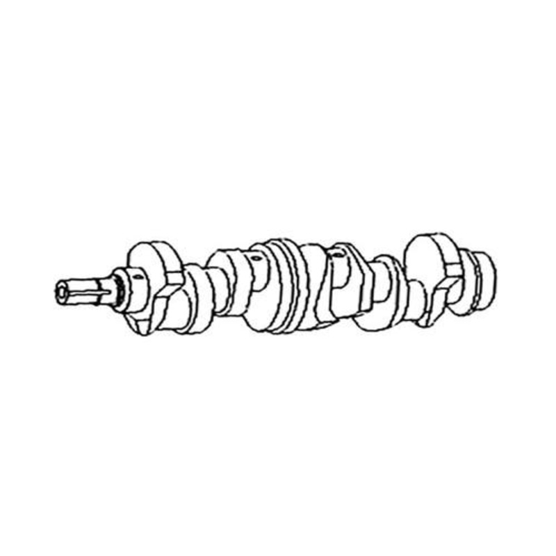 Crankshaft fits John Deere 340D 410C 410D 440C 450E 450G 455E 510B 510D 540B 550 550B 550G 555 555B 555G 610B 610C 650G 6400 6400L 6500 6500L RE54883
