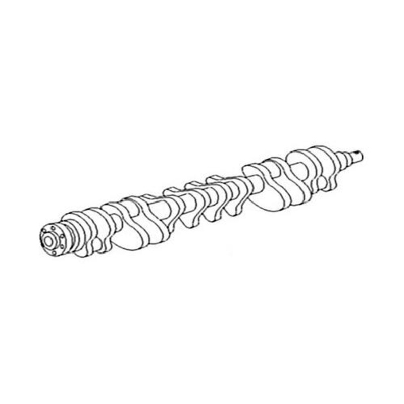 Crankshaft fits John Deere 710J 748G 700J 700J 750J 700J 750J 6605 7130 7220 7230 7320 7330 7420 7520 7630 7720 7730 7820 7830 7930 6615 6715 RE505921