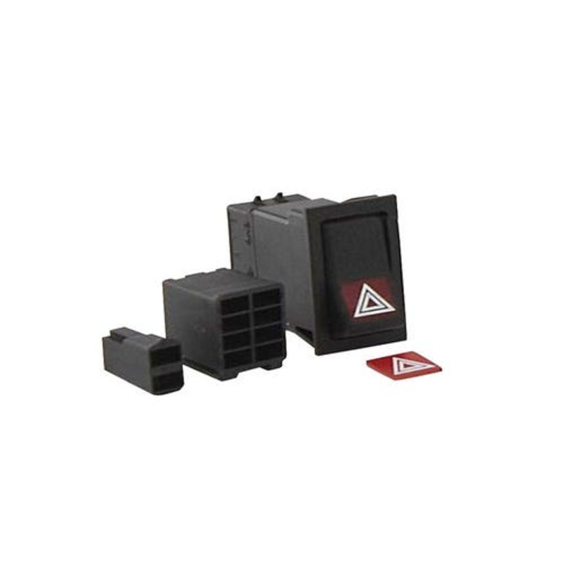 Hazard Warning Switch Assembly fits New Holland 9993093 83952664 fits Massey Ferguson 362 375 390 398 399 fits Ford E4NN13A350AA fits Case IH 5150954