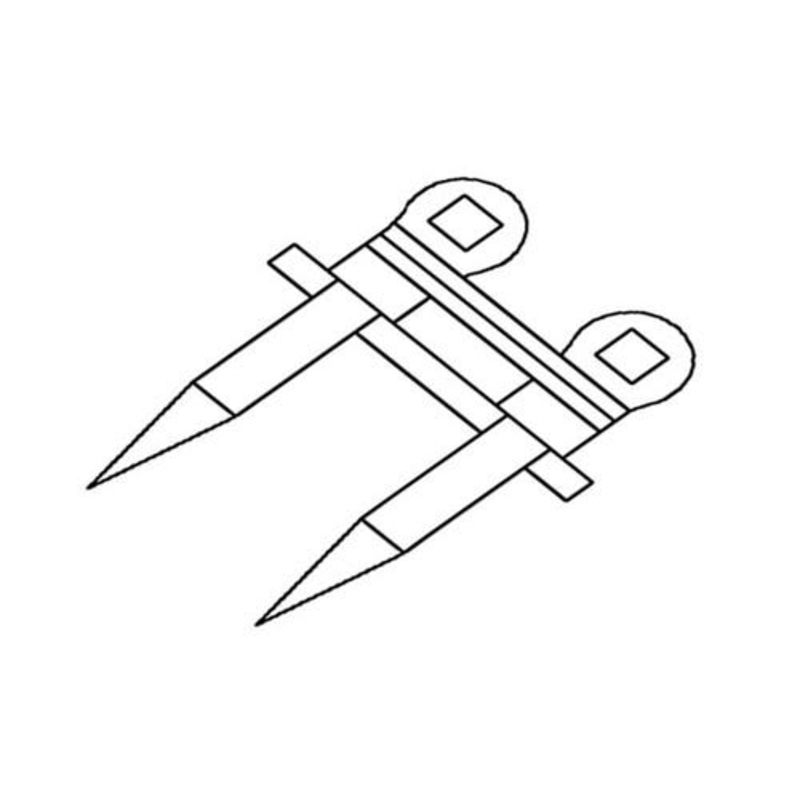 Knife Guard - 2 Prong Heavy Duty fits Gleaner 700 800 71341601
