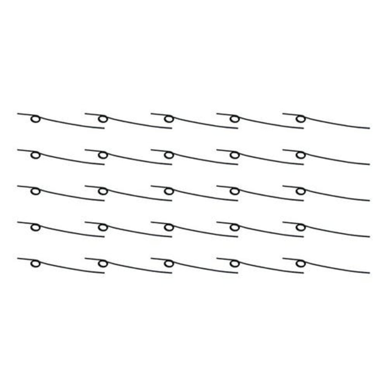 Reel Tooth - Small Diameter 25 Pack fits John Deere 6602 6622 218 H33316 fits International 598171R1 fits Case IH fits White W2724217 fits Gleaner L