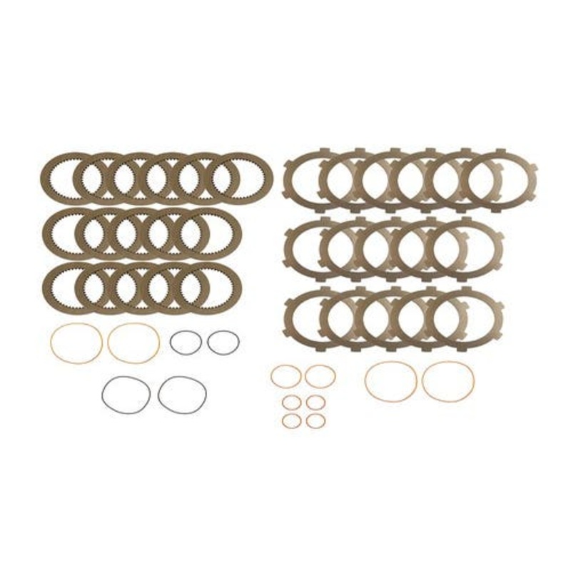 Clutch Pack Kit - Output Shaft Front Clutch fits New Holland T8010 T8020 T8030 T8040 T8050 TG210 TG215 TG230 TG245 TG255 fits Case IH 92934C2 92935C5