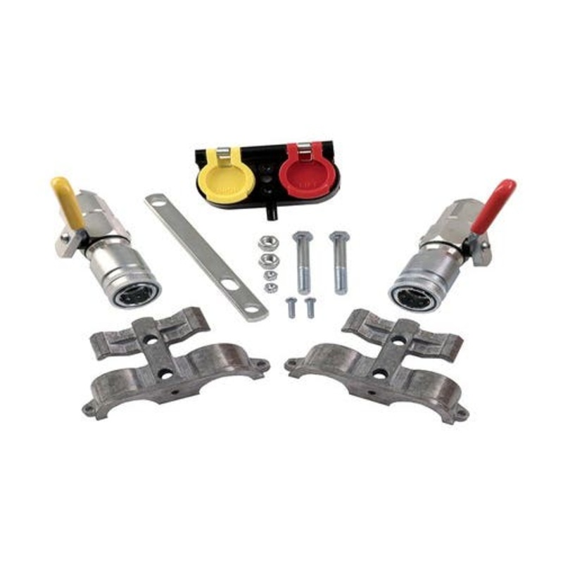 Hydraulic Breakaway Coupler Kit Female fits Case IH 9210 9230 9240 9250 9260 9270 9280 9310 9330 9350 9370 9380 9390 50-3349T91 50-3349T92 50-3349T93